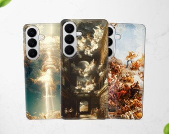 Aesthetic Angel Phone Case Renaissance Art Cover fits Samsung S26 Ultra S25 FE S24 A57 A56 A55 A54 A37 A36 A26 A17 A16