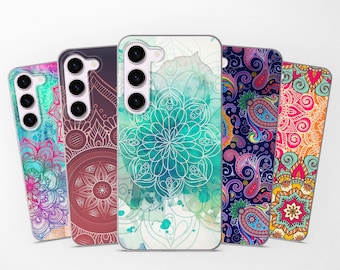 Chakra Mandala Spiritual Phone Case fits Samsung S25 FE S24 Ultra S23 S22 S21 fit Samsung A56 A55 A54 A36 A17 A16 A15