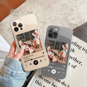 Personalised Music Plaque Phone Case fit for Pixel 9 Pro 8 7 6 5A for iPhone 16 Pro 15 14 13 12 fit Samsung S25 S24 S23 A56 A55 A16 A15