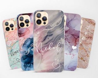 Personalized Custom Name Phone Case for Google Pixel 10 Pro XL 9a 8 7 iPhone 17 Pro Max 16 15 14 13 fit Samsung S25 Ultra S24 FE A56 A16