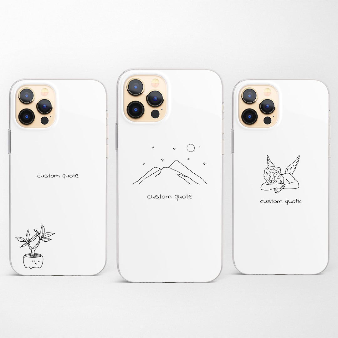 Buy Minimalist Line Drawing Phone Case for iPhone 17 Pro Max, Air, 16e, 15,  14, 13 Fits Samsung S25 Ultra, S24 FE, A56, A16 Pixel 10, Online in