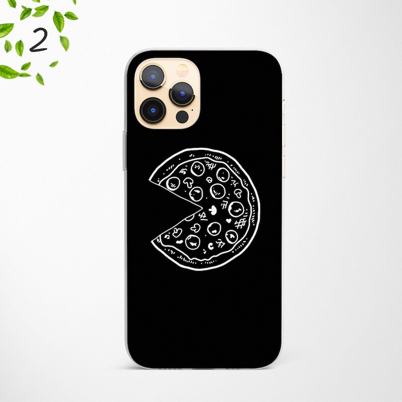 Matching Couple Pizza Phone Case Fit for Pixel 9 Pro XL 8A 8 7A 7 6A 6