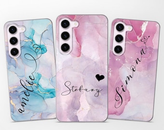 Personalised Custom Name Phone Case fits Samsung S26 Ultra S25 FE S24 S23 S21 S20 FE A57 A56 A55 A54 A52 A36 A17 A16