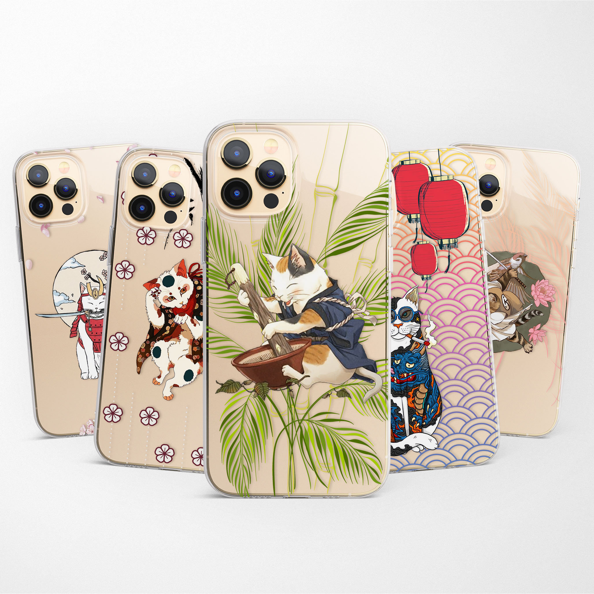 【色:Clear-LuckyCat_サイズ:iPhone16Pro】CASETi Amazon.com: Gatita for iPhone 16 Pro Case Clear, Sturdy