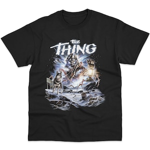 The Thing T-Shirt, Vintage Movie Shirt, The Thing Shirt, Vintage Horror Graphic Tees, 80s Movie Shirt, Retro Graphic Tee, Horror Movie Shirt