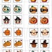 Halloween Themed Printable Memory Matching Games Pumpkin and - Etsy
