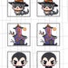 Halloween Themed Printable Memory Matching Games, Pumpkin and Halloween ...