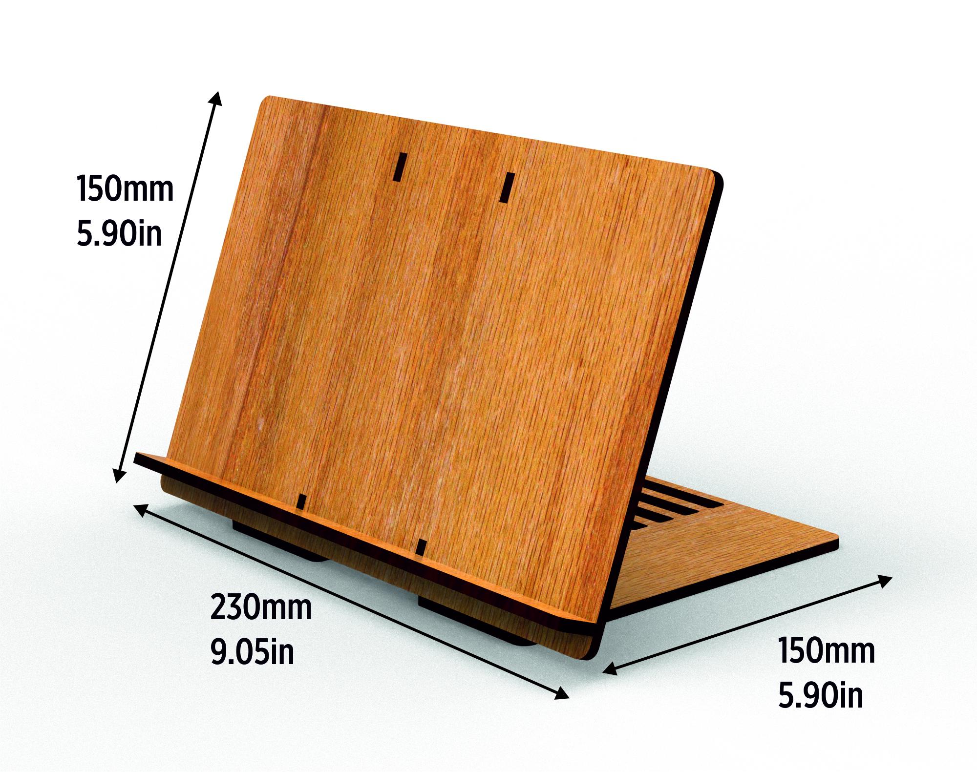 Adjustable Tablet / iPad / Graphic Tablet Holder Stand Svg and Dxf ...