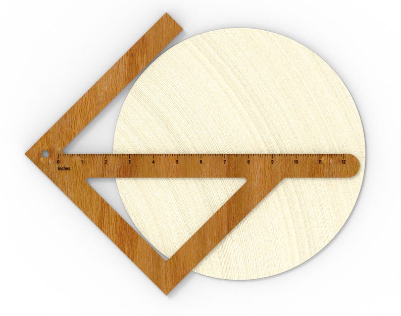 Center Ruler Dwg File Center Finder Tool Laser Cut File for Circles, Center Finder Tool ...