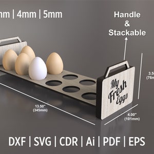 Egg Holder Egg Containers Multi Tier Stackable with Handle Egg