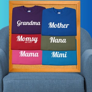 Personalized Grandma Sweatshirt: Custom Grandkids Names, Est. Year