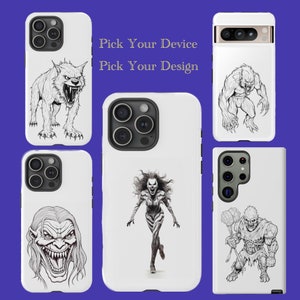 Halloween Designs on Phone Cases