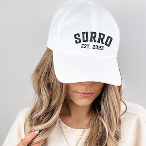 Personalized Surrogate Embroidered Hat | Custom Surro Cap | Surrogacy Gift | IVF Transfer | Fertility IVF Awareness