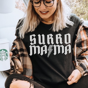 代理母ママシャツ、代理母Tシャツ、代理母への贈り物、代理母への贈り物、代理母シャツ、代理母への感謝、体外受精の贈り物、代理母ママ