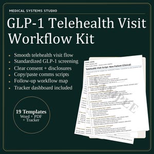 glp 1 screening kit Glp1 Patient Follow up Forms