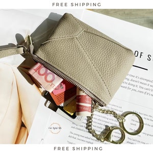 Personalized Purse | Personalized Coin Purse | Women's wallet | Minimalist wallet | Housewarming Gift | Monogram wallet | Coin Wallet