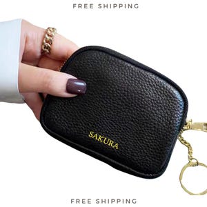 Personalized Purse | Personalized Coin Purse | Women's wallet | Minimalist wallet | Housewarming Gift | Monogram wallet | Coin Wallet