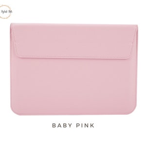 Étui MacBook Air 13 personnalisé Étui pour ordinateur portable Pochette pour ordinateur portable Couverture dordinateur portable Protecteur dordinateur portable Étui pour ordinateur portable Sac pour ordinateur portable Pochette pour ordinateur portable Baby Pink