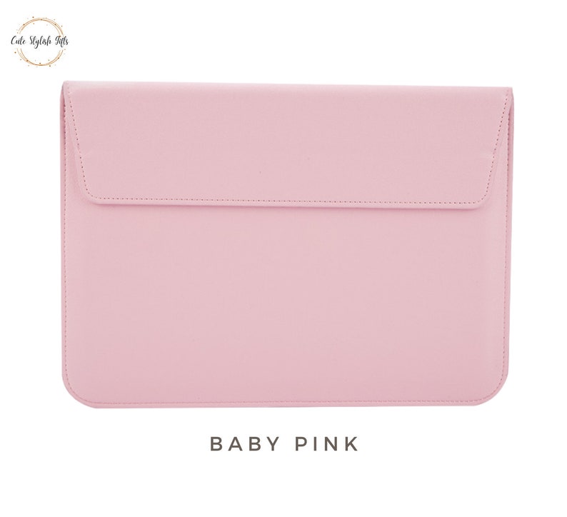 Étui MacBook Air 13 personnalisé Étui pour ordinateur portable Pochette pour ordinateur portable Couverture dordinateur portable Protecteur dordinateur portable Étui pour ordinateur portable Sac pour ordinateur portable Pochette pour ordinateur portable Baby Pink