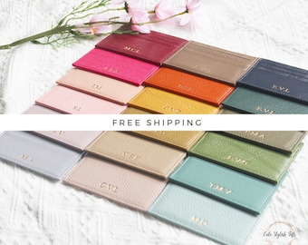 Personalized Card Holder | Personalized card holder | Women's wallet | Minimalist wallet | Housewarming Gift | Monogram wallet | Card Purse