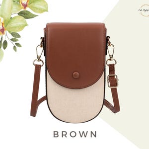 Crossbody Bag Corean Style | Cell Phone Case Wallet | Large Capacity Shoulder Bag | Mobile Phone Wallet and Bag 2 in 1 | Crossbody Wallet