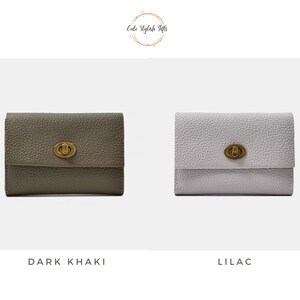Personalisiertes Lederportemonnaie | Ledergeldbörse| Personalisierte Geldbörse | Damen Geldbörse | Minimalistisches Portemonnaie |  | Monogramm-Geldbörse | Kartenhalter