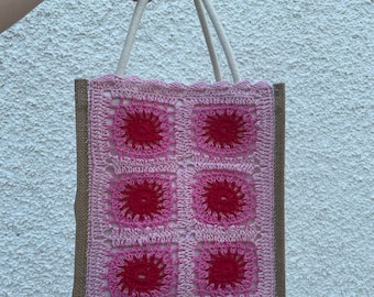 Sac au crochet fait main