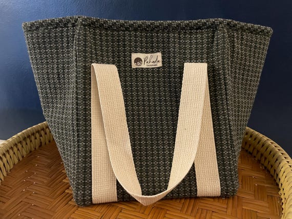Insulated Lunch Tote: Reusable Picnic Bag, Handmade in Thailand
