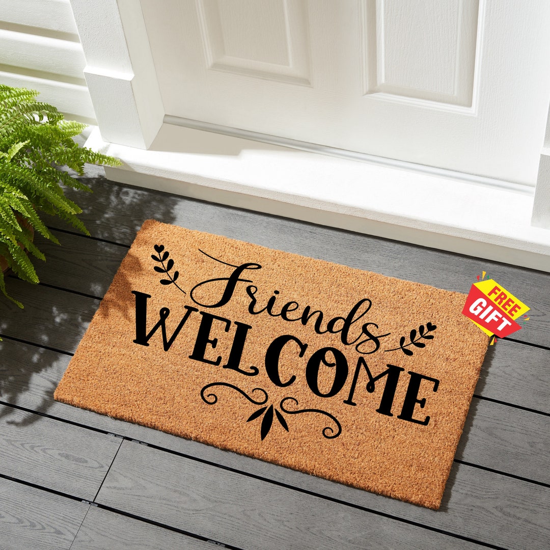 Friends Doormat House Doormat Friends Mat Etsy