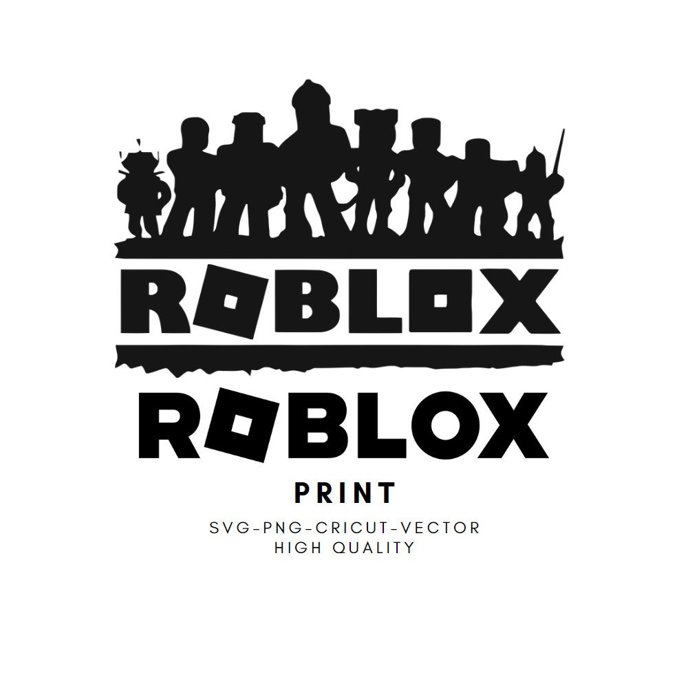 Roblox Svg Character Bundle Set Roblox Emoji Svg Roblox Cut 