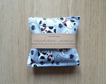 Dog Hand Warmers Pocket Warmers Microwaveable Birthday Christmas Gift