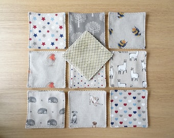 Jar & Bottle Gripper Opener Kitchen Aid Fabric Rubber Nonslip Grip Ideal Gift Stocking Filler Multiple Designs