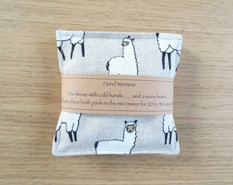 Alpaca Hand Warmers Pocket Warmers Microwaveable Birthday Christmas Gift