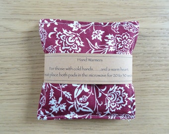William Morris Hand Warmers Pocket Warmers Microwaveable Birthday Christmas Gift