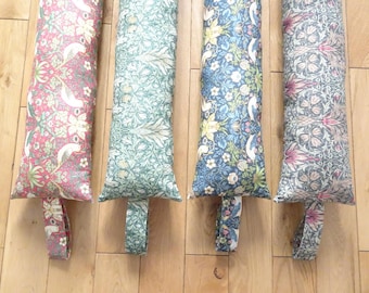 Draught Excluder Draft Handmade Housewarming Gift Homeware William Morris