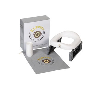 Orinal de viaje familiar con bolsillos, orinal, asiento para orinal, juguetes para niños, juguetes, baño, orinal de viaje, orinal portátil, entrenamiento para ir al baño.