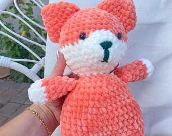 Crochet Fox amigurumi plush