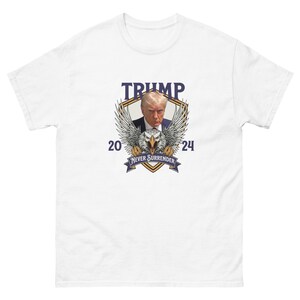 Trump Mugshot Shirt Never Surrender Trump Tee