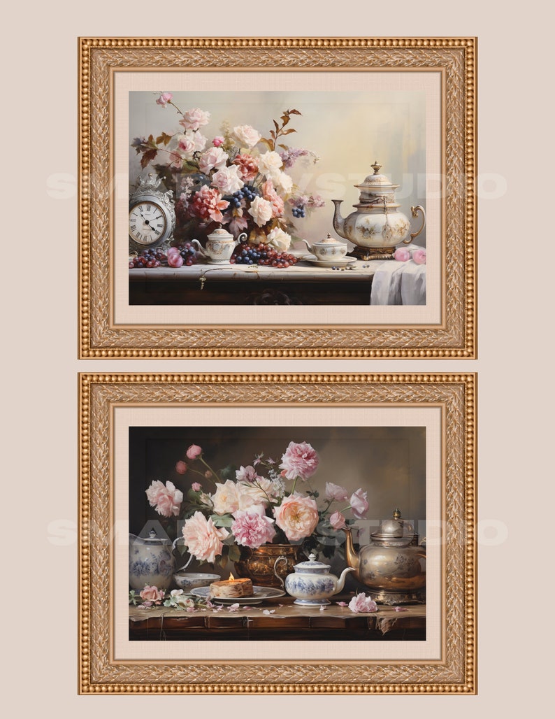 Spring Flowers Screensaver Wallpaper Tea Time Frame TV Screensaver