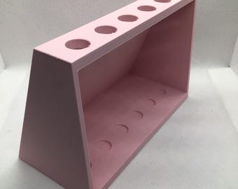 Opbergerstandaard voor nagelgereedschap | 3D-geprinte nailart-penseelhouder | Gereedschapsrek van acryl | Organizer voor manicurestation | Opbergdisplay bureau