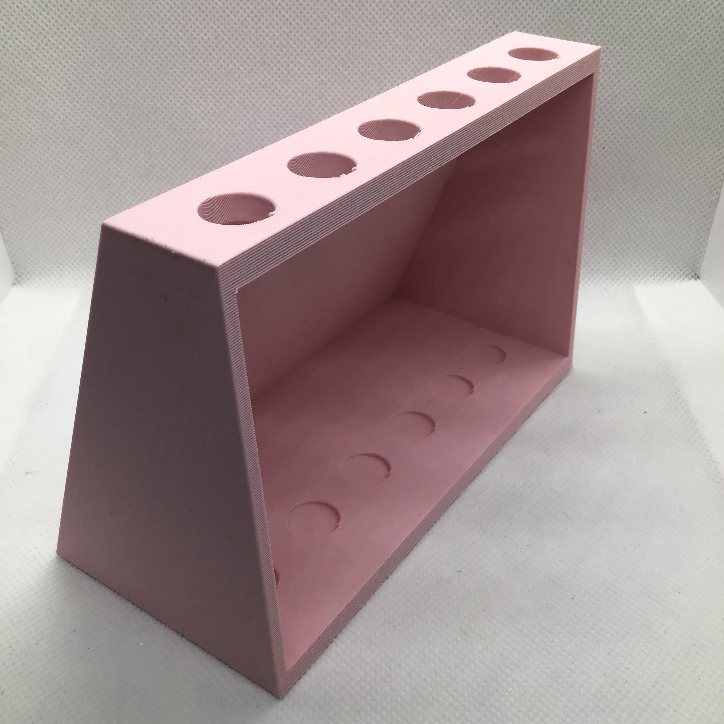 Nail Tool Organizer Stand 3D Printed Nail Art Brush Holder Acrylic Tool Rack Manicure Station Organizer Desk Storage Display