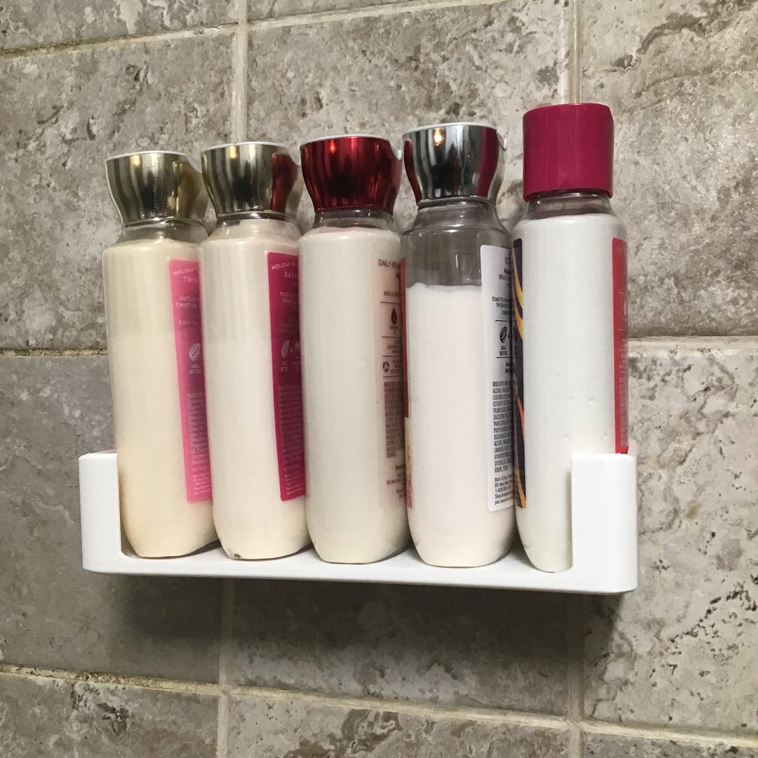 Wall Mountable Mini Bottle Shelf | Bathroom & Vanity Organizer | Holds ...