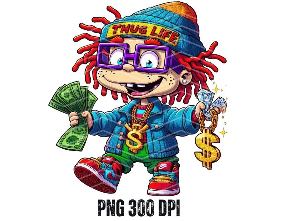 Gangster Trap Boy Urban Trap Designs Sublimation Instant Digital