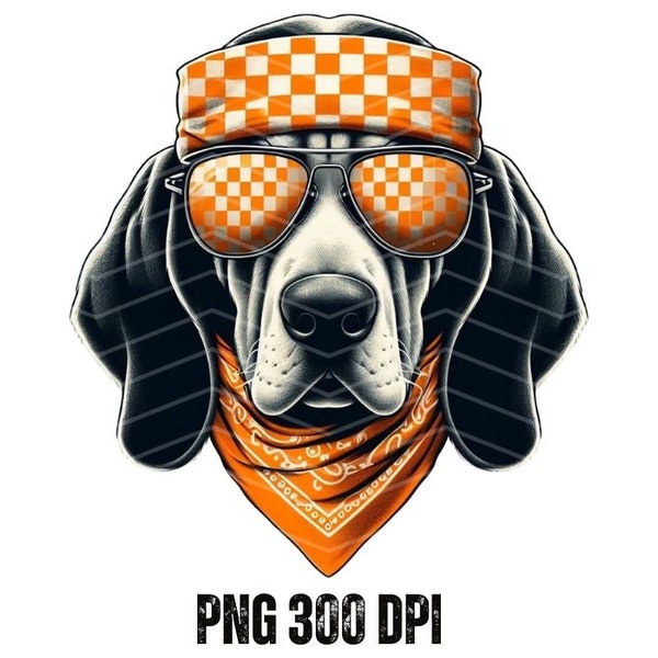 Smokey Tennessee Flights Mascot Art Print | Transparent PNG for Sublimation Printing | Tennessee Flights PNG | Tennessee Football Smokey Art Print