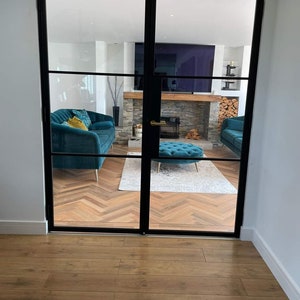 steel internal french doors