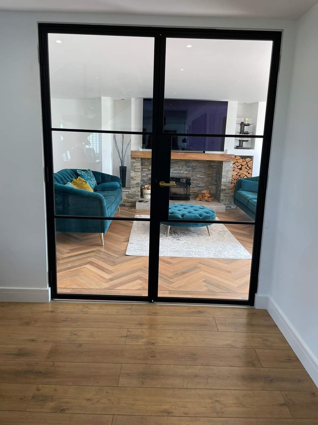 Steel Crittall Style Internal Doors Etsy
