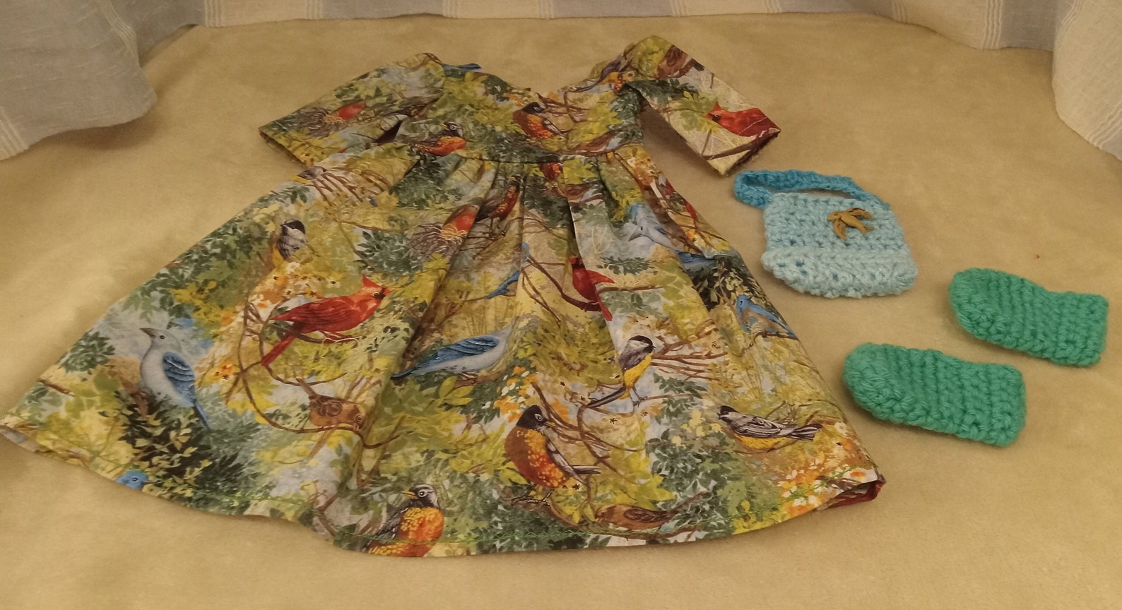 EASY LONG DRESS-MIGRATORY BIRD