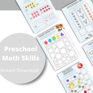 Matematikkunskaper för förskoleklass, direkt nedladdning, zoo pals