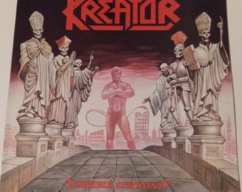 Kreator - Terrible Certainty LP 1987 Noise International N 0086 Allemagne