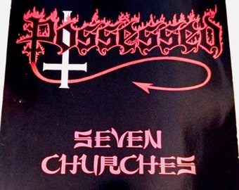 Vintage-Possessed – Seven Churches LP 1985 Roadrunner – RR 9757-Netherlands